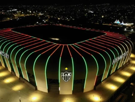 Atlético-MG atinge a marca de 22 mil ingressos vendidos para treino aberto na Arena MRV